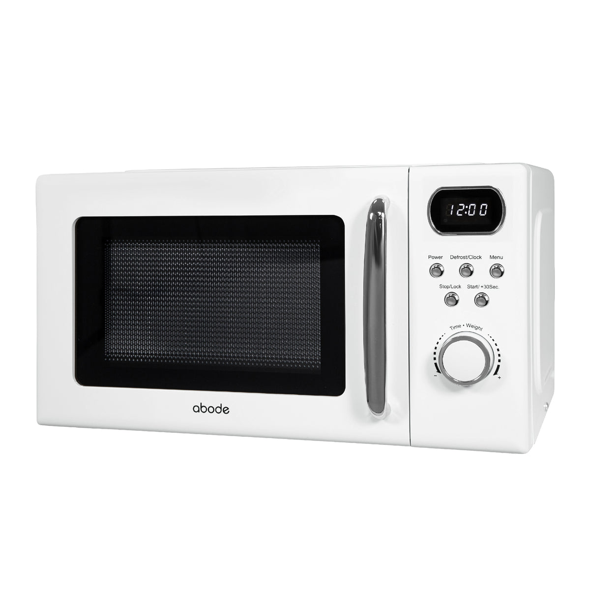 Abode 20 Litre Retro White Digital Microwave AMD2004/02