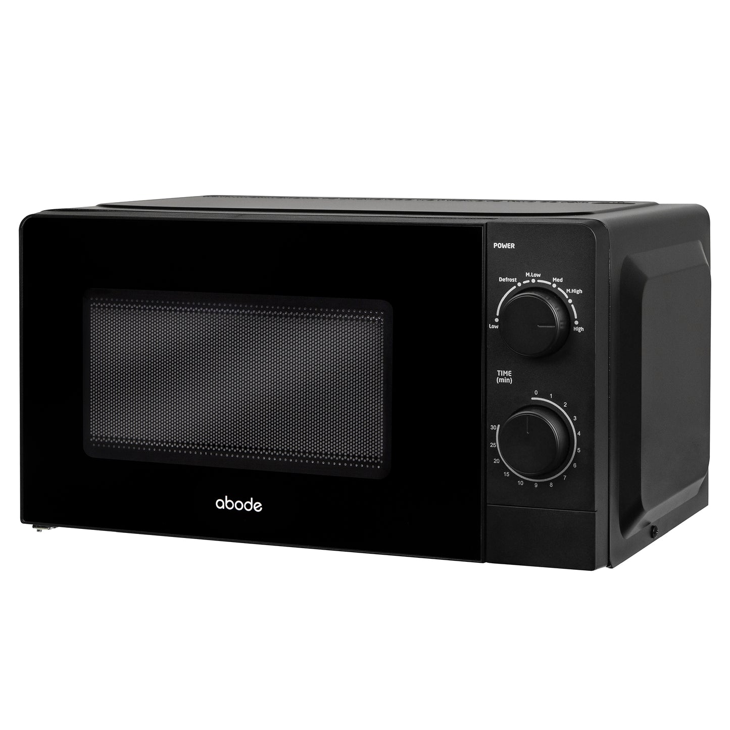 Abode 20 Litre Black Manual Microwave AMM2005B/01