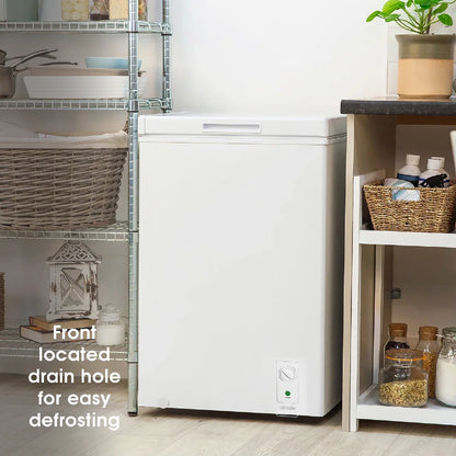 Abode A142CF0E1W 143L Chest Freezer - White