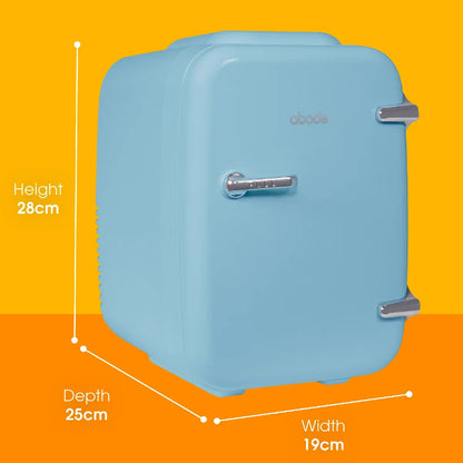 Abode, A4CLR201BL, Retro 4L Cooler in Blue