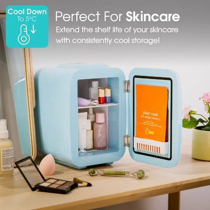 Abode, A4CLR201BL, Retro 4L Cooler in Blue