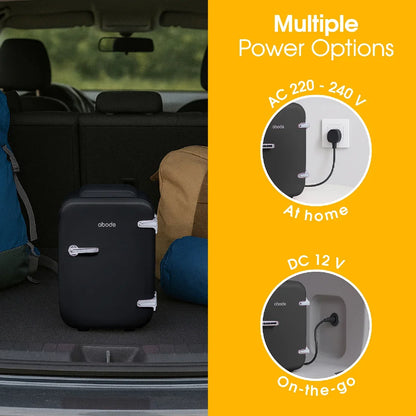 Abode, A4CLR201B, Retro 4L Cooler in Black