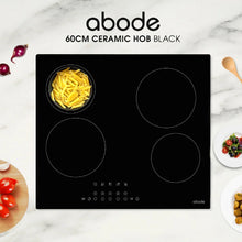 Abode A60EH301B 60cm 4 Zone Electric Hob in Black