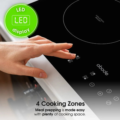 Abode A60IH301B, 60cm Integrated Induction Hob in Black