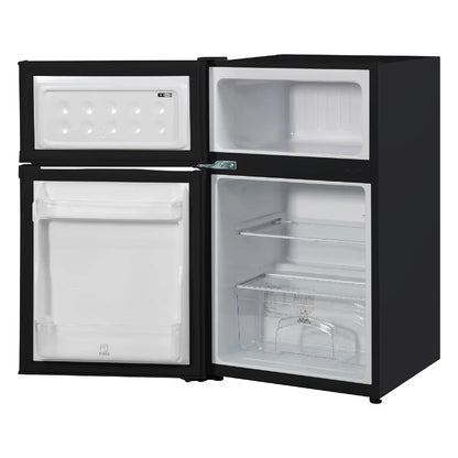 Abode A85UCFF482E1B 48CM Undercounter Fridge Freezer - Black