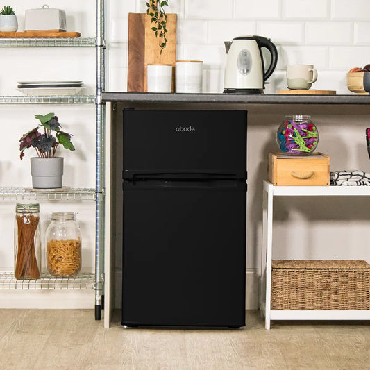 Abode A85UCFF482E1B 48CM Undercounter Fridge Freezer - Black