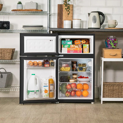 Abode A85UCFF482E1B 48CM Undercounter Fridge Freezer - Black