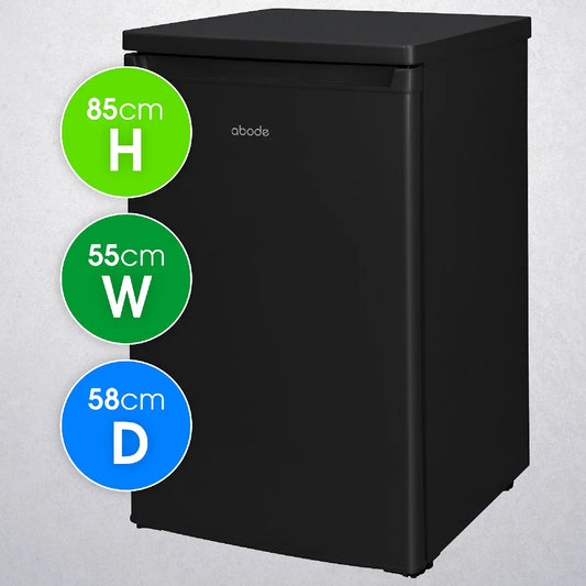 Abode A85UCFZ552E1B 55cm Undercounter Freezer - Black