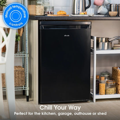 Abode A85UCFZ552E1B 55cm Undercounter Freezer - Black