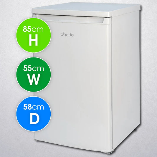 Abode A85UCFZ552E1W 55cm Undercounter Freezer - White
