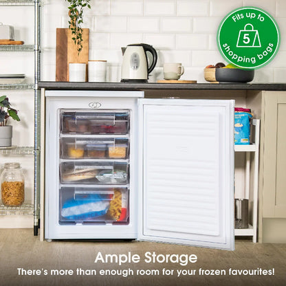 Abode A85UCFZ552E1W 55cm Undercounter Freezer - White