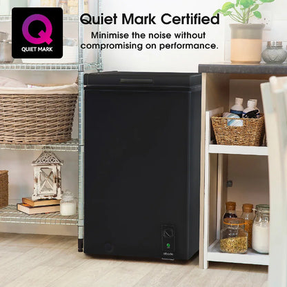 Abode A99CF0E1B 99L Chest Freezer - Black