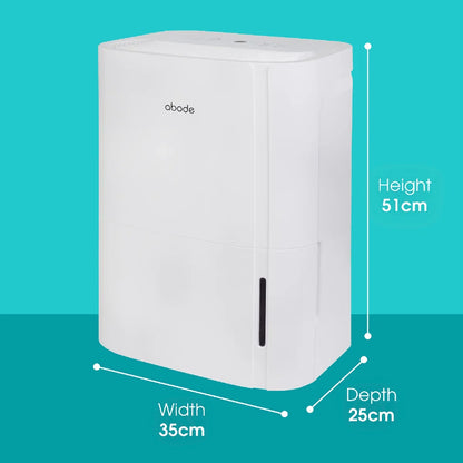 Abode ADH1601, 16L Dehumidifier in White