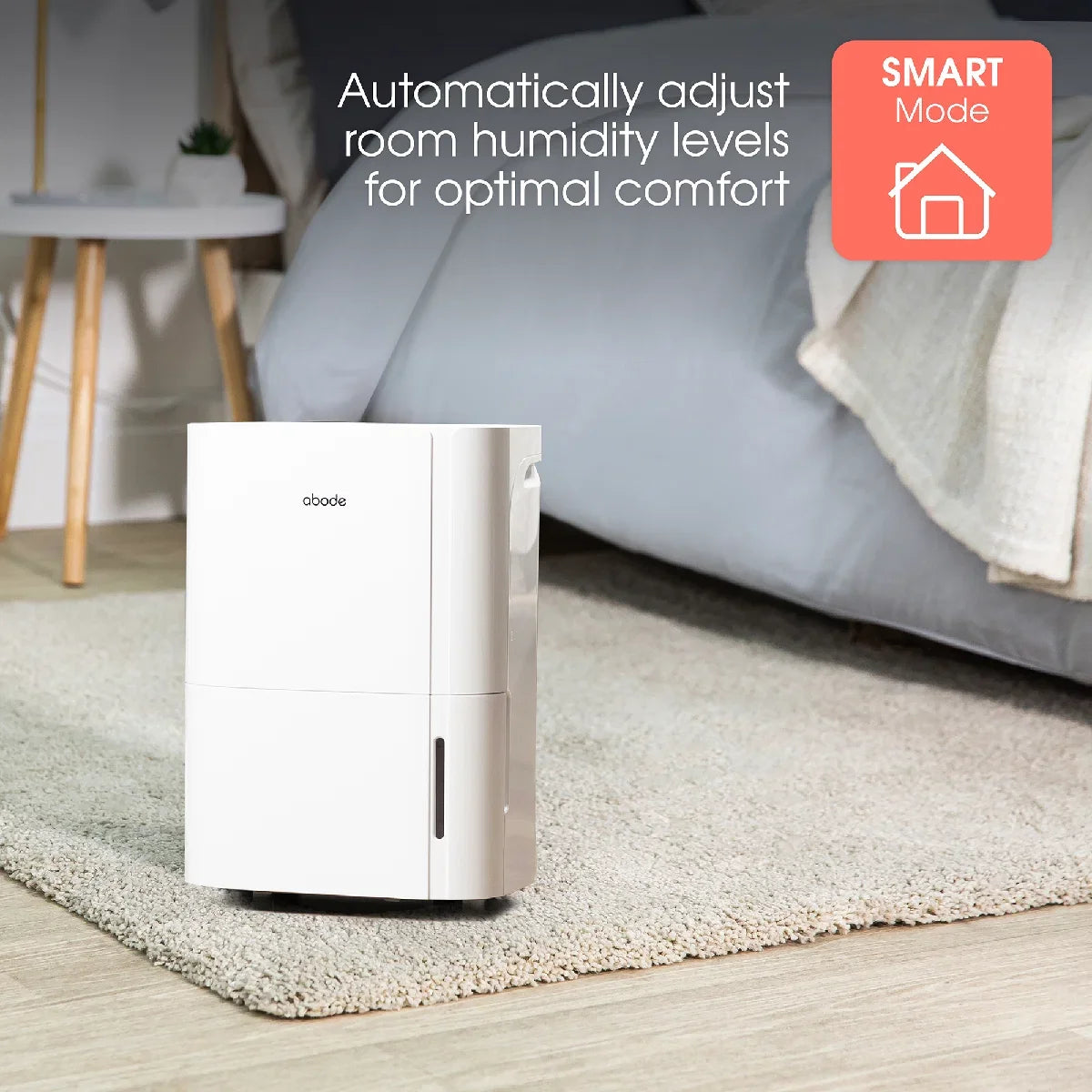 Abode ADH1601, 16L Dehumidifier in White
