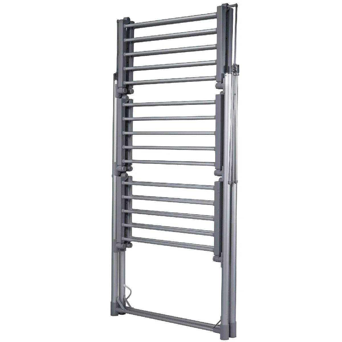 Abode AECRD2003 3 Tiered Foldable Electric Airer - Silver