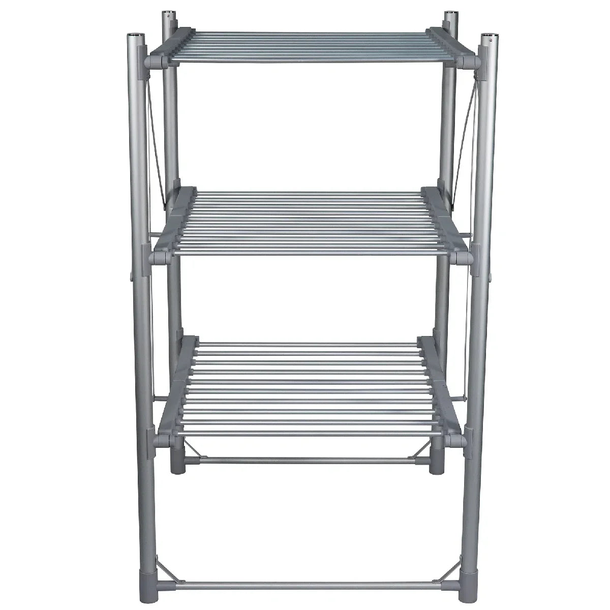 Abode AECRD2003 3 Tiered Foldable Electric Airer - Silver