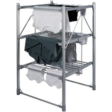 Abode AECRD2003 3 Tiered Foldable Electric Airer - Silver