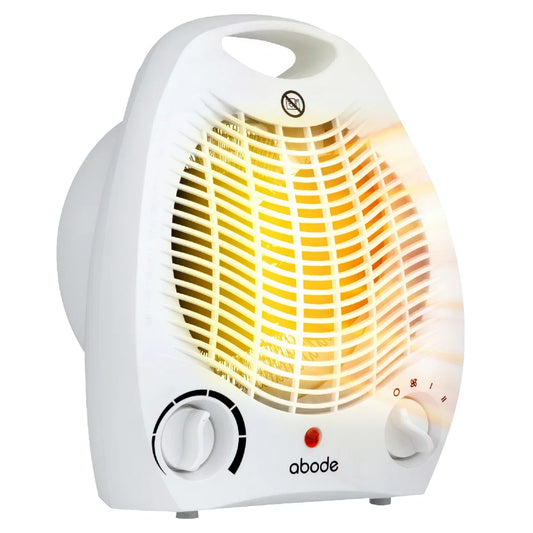 Abode AFH1002 2kW Fan Heater in White