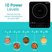 Abode AINDH1002 Single Induction Hob in Black
