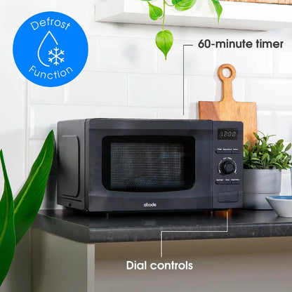 Abode AMD2002B 20L Digital Microwave - Black