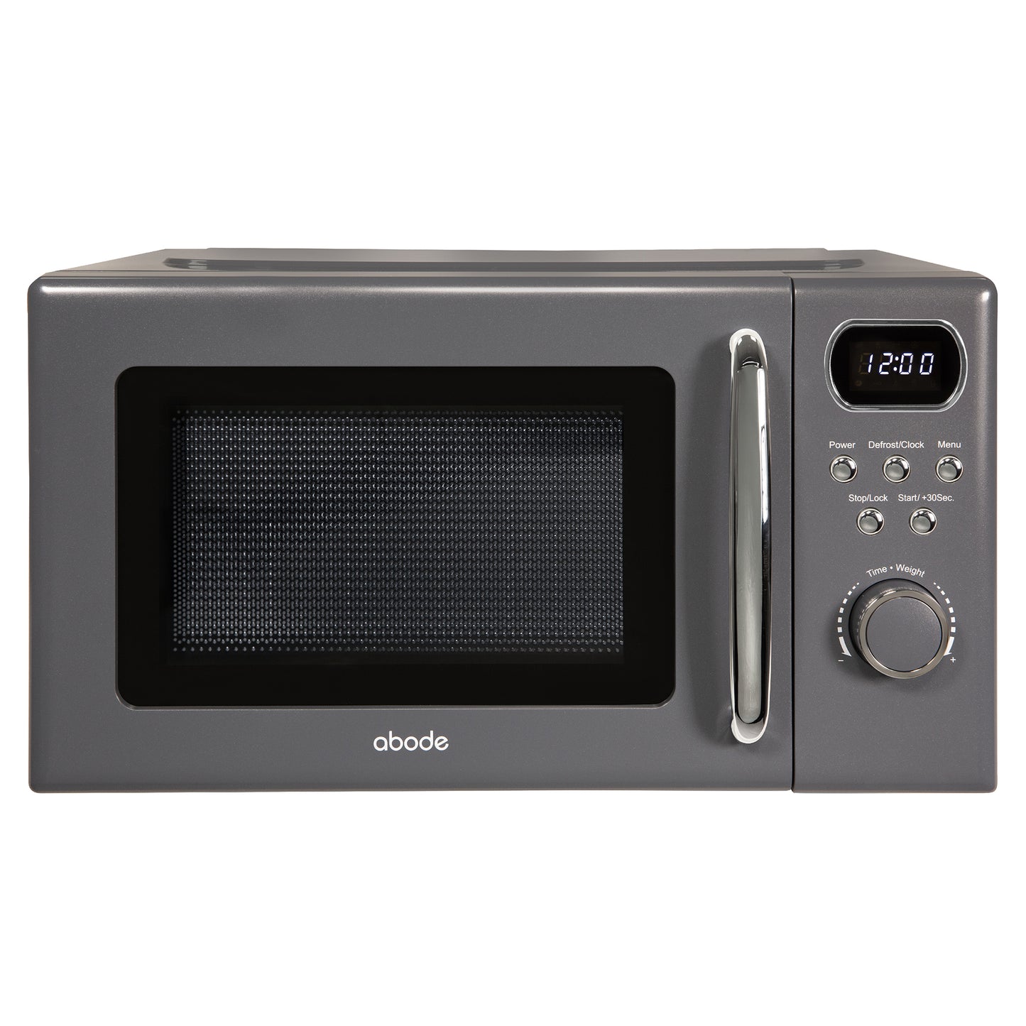 Abode 20 Litre Retro Grey Digital Microwave AMD2004G/02