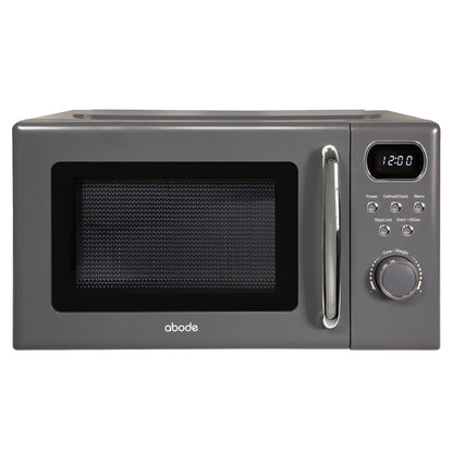Abode 20 Litre Retro Grey Digital Microwave AMD2004G/02