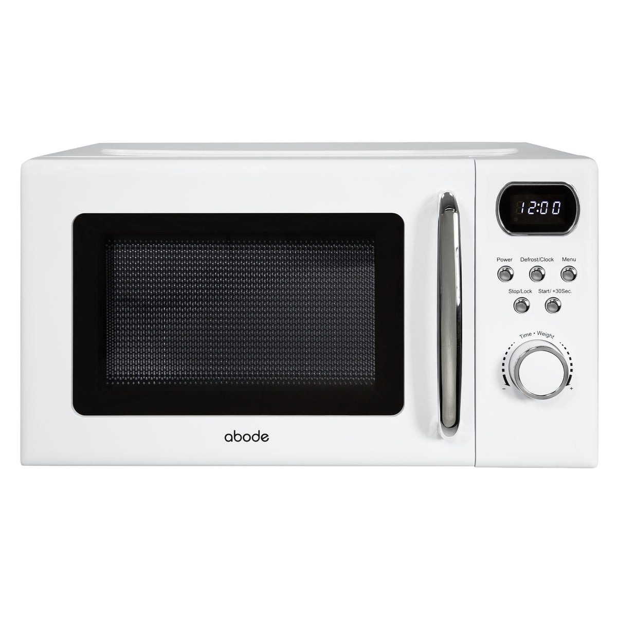Abode 20 Litre Retro White Digital Microwave AMD2004/02