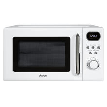 Abode 20 Litre Retro White Digital Microwave AMD2004/02