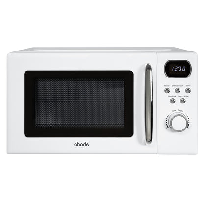 Abode 20 Litre Retro White Digital Microwave AMD2004/02