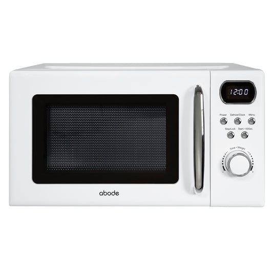 Abode 20 Litre Retro White Digital Microwave AMD2004/02
