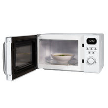 Abode 20 Litre Retro White Digital Microwave AMD2004/02