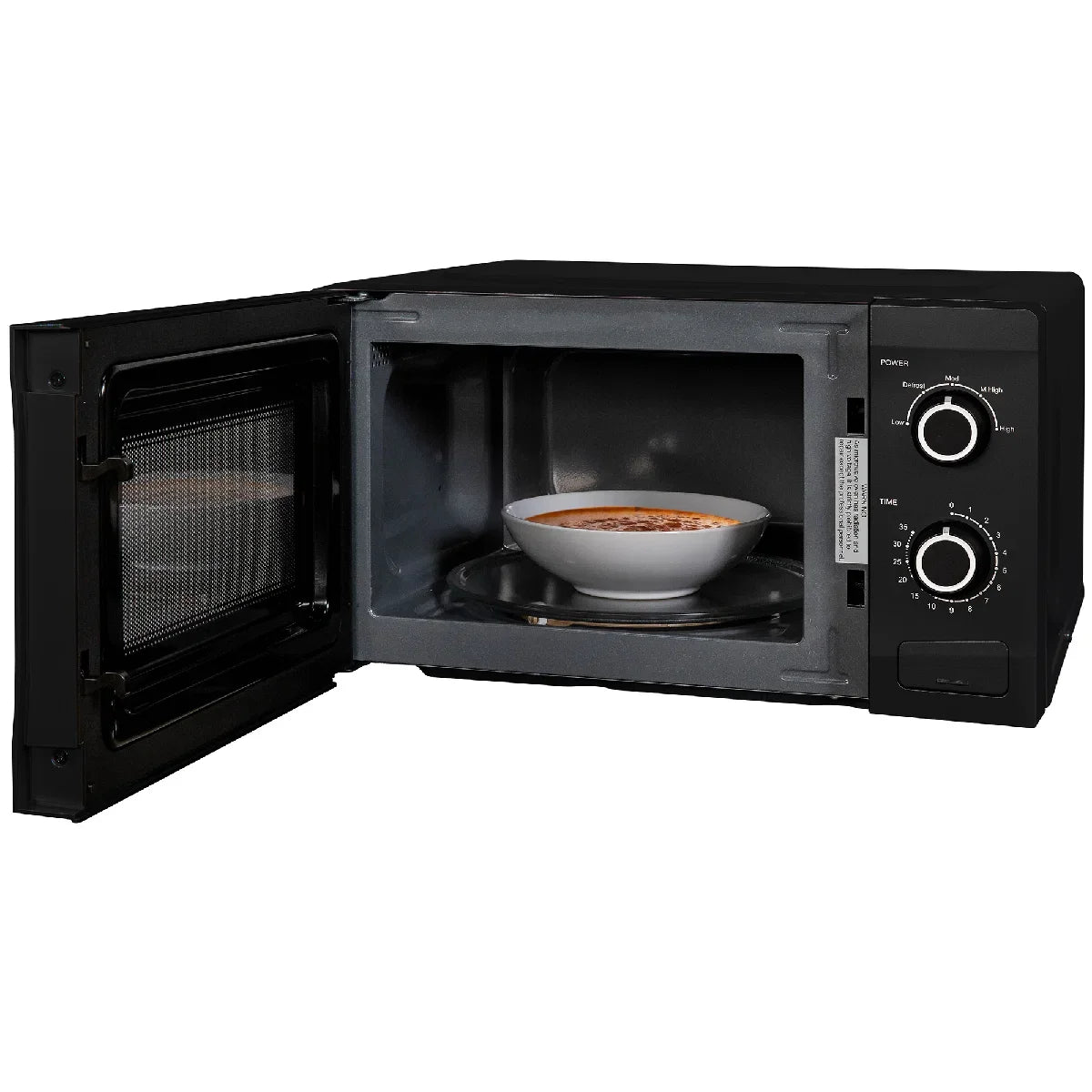 Abode AMM2001B 20L Manual Microwave - Black