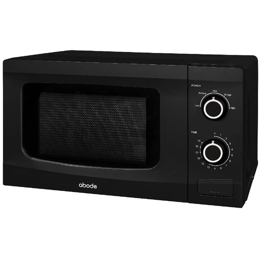 Abode AMM2001B 20L Manual Microwave - Black