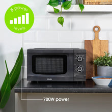 Abode AMM2001B 20L Manual Microwave - Black