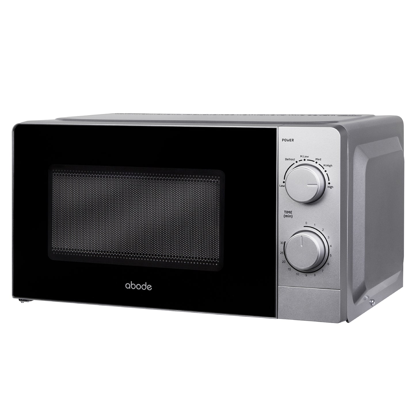 Abode 20 Litre Silver Manual Microwave AMM2005S/01