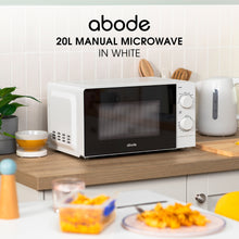 Abode 20 Litre White Manual Microwave AMM2005/01
