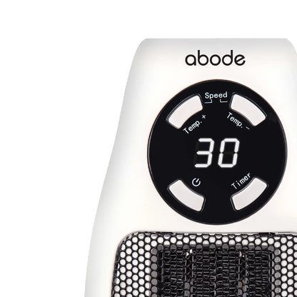 Abode APH1001 Ceramic Plug-in Heater in White