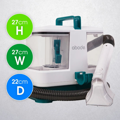 Abode ASC24C, The Abode Compact Spot Cleaner in Teal and White