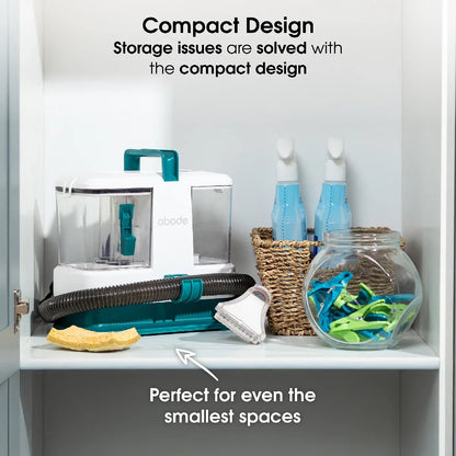 Abode ASC24C, The Abode Compact Spot Cleaner in Teal and White