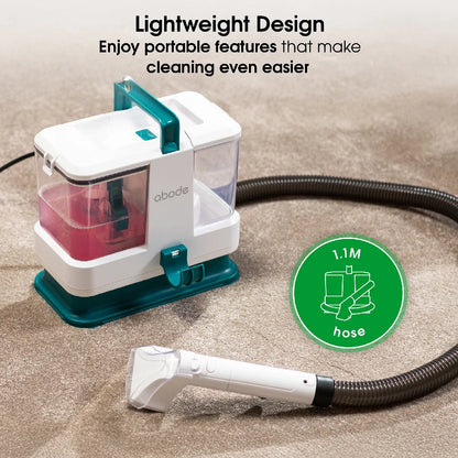 Abode ASC24C, The Abode Compact Spot Cleaner in Teal and White