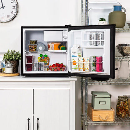 Abode ATTF0E1B 43L Compact Table Top Fridge - Black