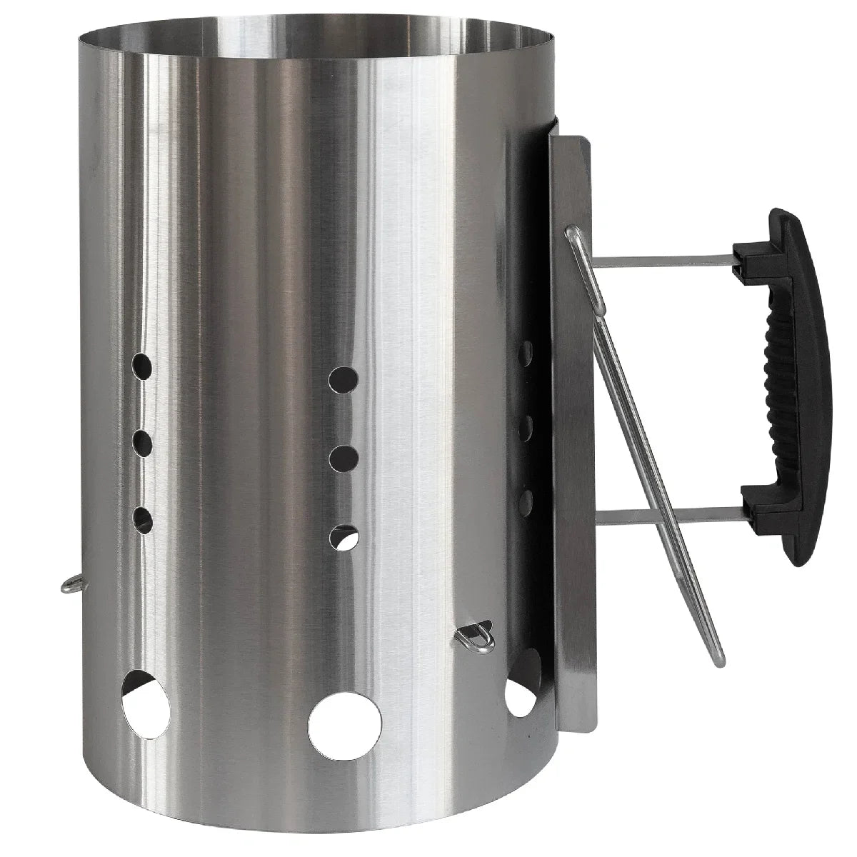 George Foreman GFCMS19 Quick-Fire Large Chimney BBQ Starter in Stainless Steel