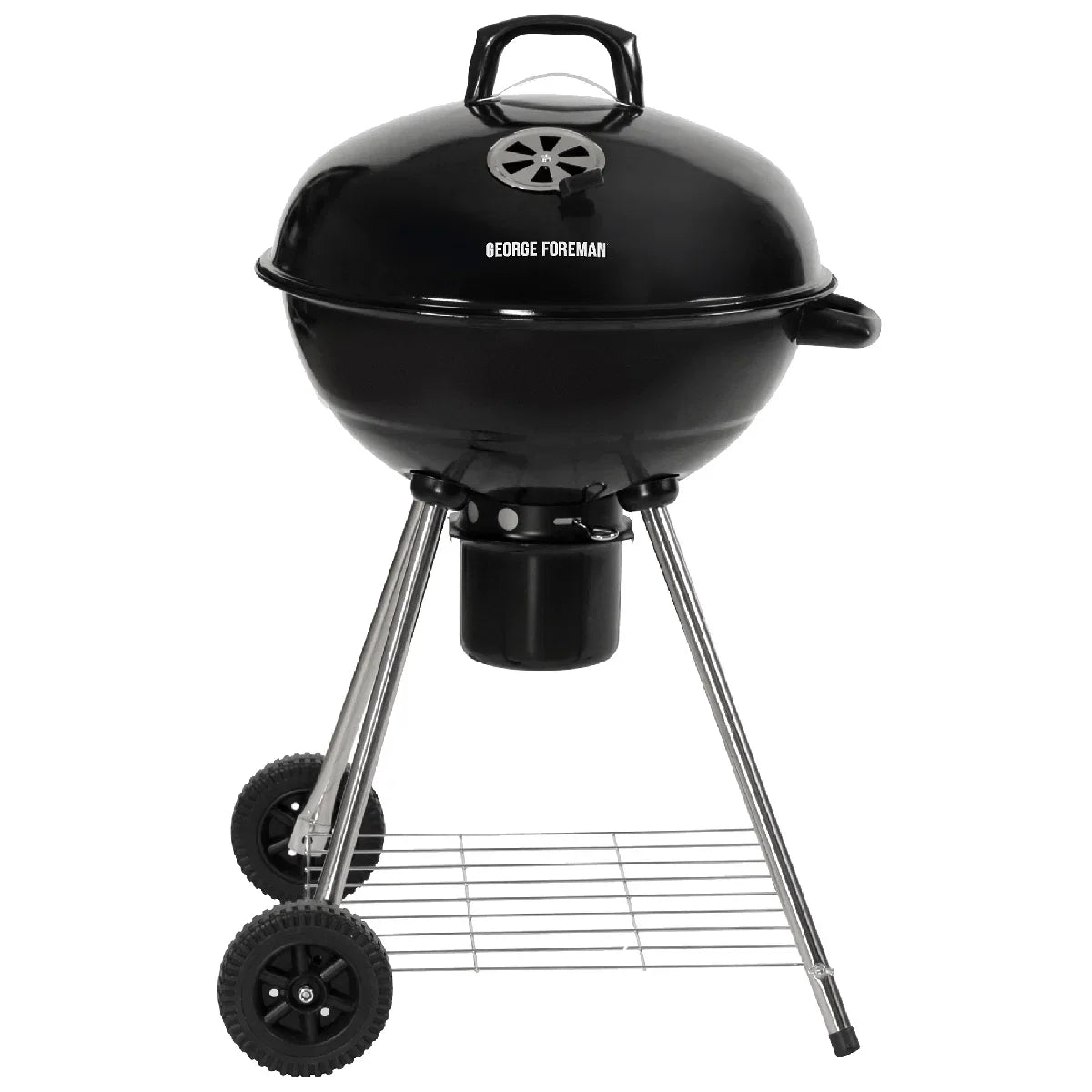 George Foreman GFKTBBQ Kettle Charcoal BBQ in Black