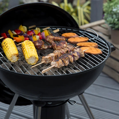 George Foreman GFKTBBQ Kettle Charcoal BBQ in Black