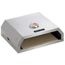 George Foreman GFPO1SSPC BBQ Grill Top Pizza Oven with Paddle in Stainless Steel