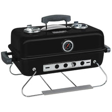 George Foreman GFPTBBQ1004B On-The-Go Portable Charcoal BBQ in Black