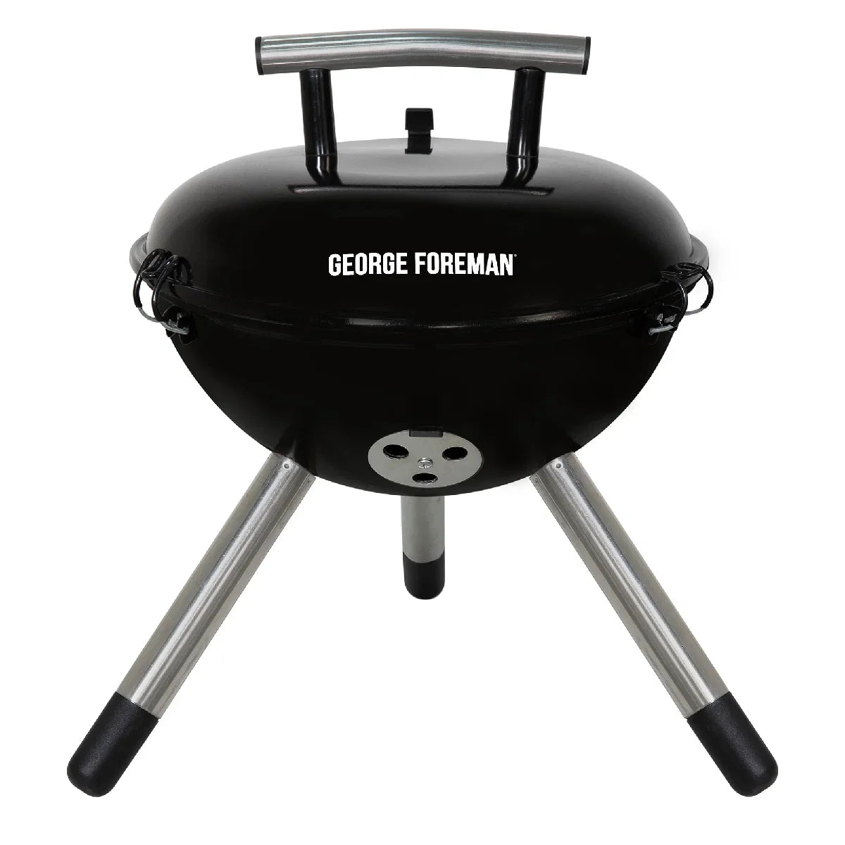George Foreman GFPTBBQ1401B 14” Portable Charcoal BBQ Black