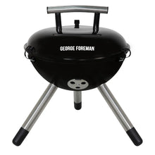 George Foreman GFPTBBQ1401B 14” Portable Charcoal BBQ Black