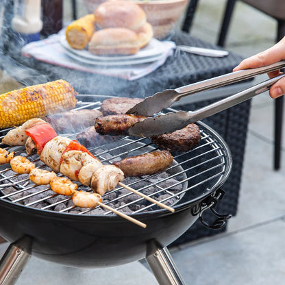George Foreman GFPTBBQ1401B 14” Portable Charcoal BBQ Black