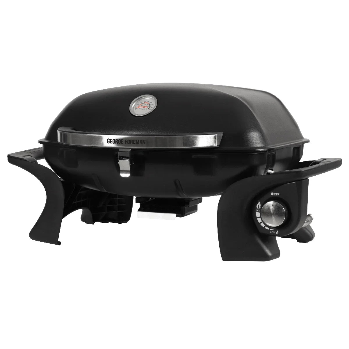 George Foreman GFSBBQ1 Portable Gas BBQ in Black
